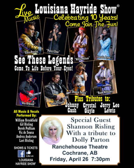19 04 17 Louisiana Hayride Spring 2019 Cochrane Poster 500