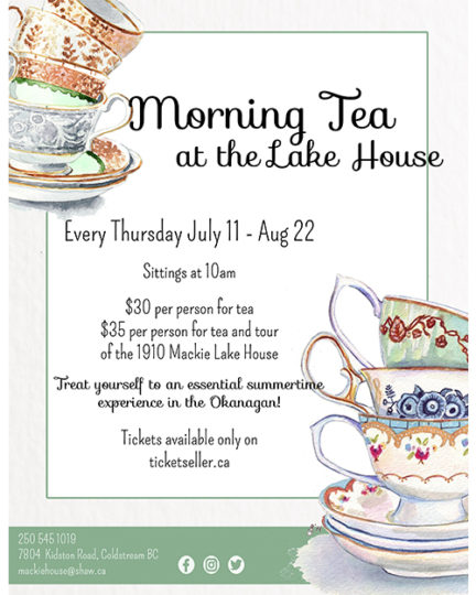 19 07 11 Mlh Morning Tea At The Lake House 2019 Poster 500