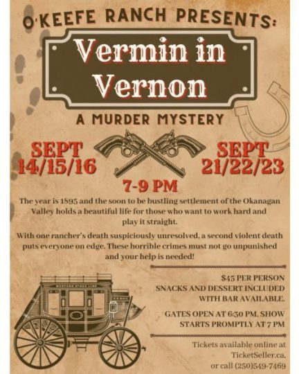 23 09 23 Vermin In Vernon Poster New